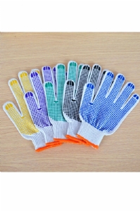 布依璐 现货手套专栏五色点珠手套